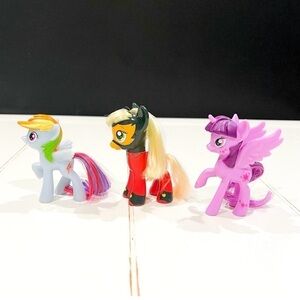 My Little Pony Rainbow Dash, Applejack & Twilight Sparkle